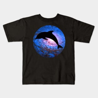 Galactic Dolphin Kids T-Shirt